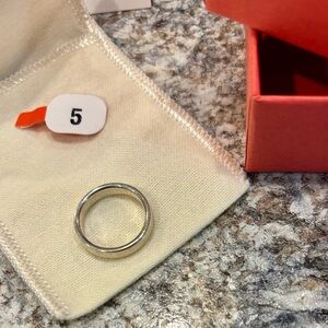 James Avery Sterling Silver Athena Wedding band. NWT Size 5